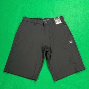 Hurley All Terrain Hybrid Walk Short Black Size 28 9.75 IN Inseam 20 IN Outseam